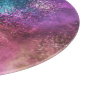 Colorful Galaxy Pattern Snijplank (Hoek)