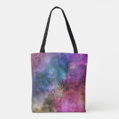 Colorful Galaxy Pattern Tote Bag (Achterkant)