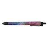 Colorful Galaxy Pattern Zwarte Inkt Pen (Bodem)