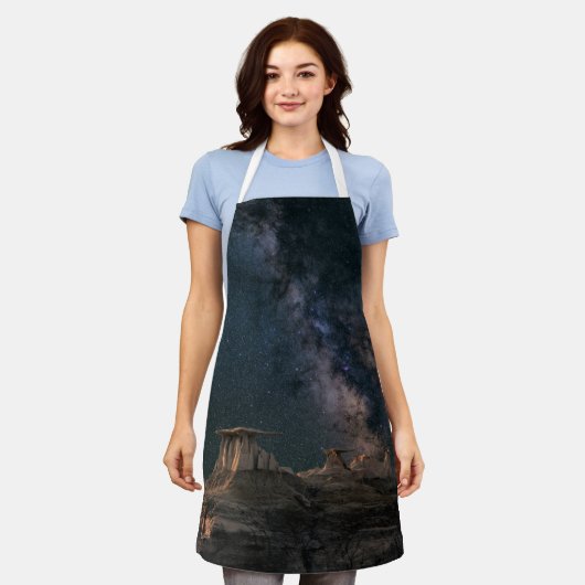 Colorful Galaxy Schort (Gedragen)