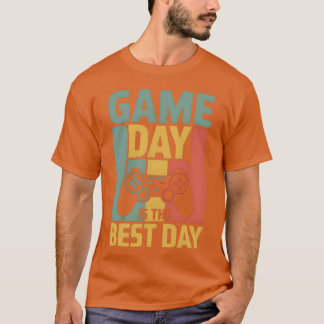 Colorful Gaming Celebration Design family T-shirt