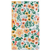 Colorful Garden Bouquet Pattern Klein Cadeauzakje (Achterkant)