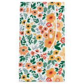 Colorful Garden Bouquet Pattern Klein Cadeauzakje (Voorkant)