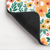 Colorful Garden Bouquet Pattern Muismat (Hoek)