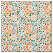 Colorful Garden Bouquet Pattern Stof (Swatch)