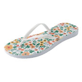 Colorful Garden Bouquet Pattern Teenslippers (Schuin)