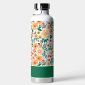 Colorful Garden Bouquet Pattern Waterfles (Rechts)