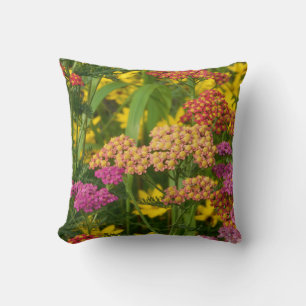 Colorful Garden Flowers Pillow Kussen