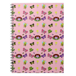 Colorful Garden Spiral Notitieboek