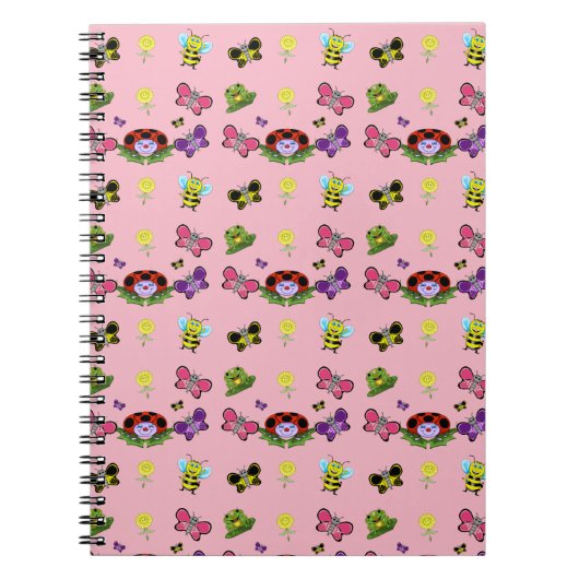 Colorful Garden Spiral Notitieboek (Voorkant)