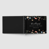 Colorful Garden Wildflower Wedding Gastenboek (Volledig)