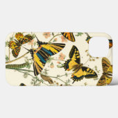 Colorful Gathering of Butterflies and Caterpillars Case-Mate iPhone Case (Achterkant (horizontaal))