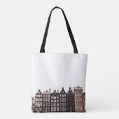 COLORFUL GEBOUWEN TOTE BAG (Achterkant)