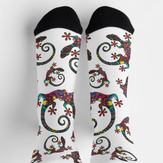 Colorful Gecko Socks Sokken (Top)