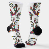 Colorful Gecko Socks Sokken (Gebogen)