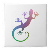 Colorful Gecko Tegeltje (Voorkant)