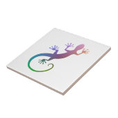 Colorful Gecko Tegeltje (Zijkant)