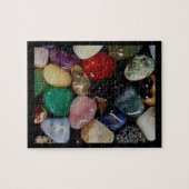 Colorful Gem Stones Jigsaw Puzzle Legpuzzel (Horizontaal)