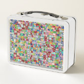 Colorful Gemstone Crystal Cluster Strings (Achterkant)