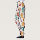 Colorful Gemstone Pattern (1) Leggings (Links)