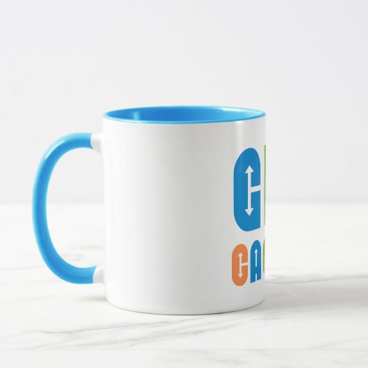 Colorful Geocacher Arrows Mok (Links)