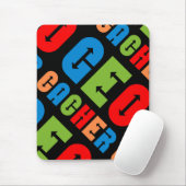 Colorful Geocacher Arrows Muismat (Met muis)