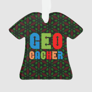 Colorful Geocacher Arrows Ornament