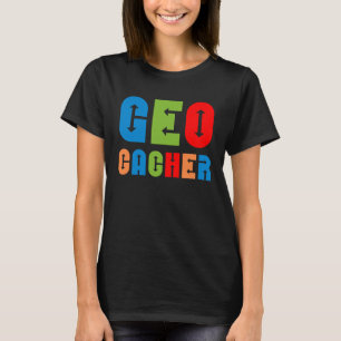 Colorful Geocacher Arrows T-shirt