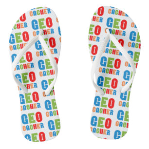 Colorful Geocacher Arrows Teenslippers