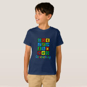 Colorful Geocaching T-shirt (Voorkant volledig)