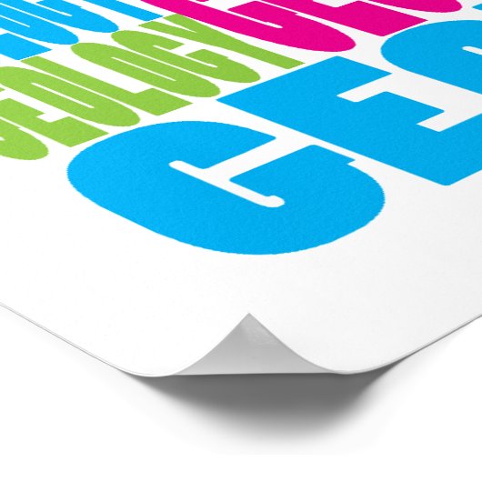 Colorful Geology Poster (Hoek)