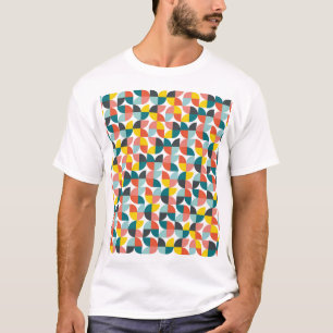 Colorful Geometric Abstract Patroon T-shirt