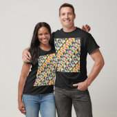 Colorful Geometric Abstract Patroon T-shirt (Unisex)