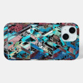 Colorful Geometric Abstract Pattern Case-Mate iPhone Case (Achterkant (horizontaal))
