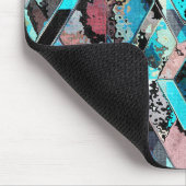 Colorful Geometric Abstract Pattern Muismat (Hoek)