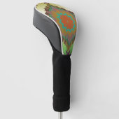 Colorful Geometric Boho Golf Driver Head Cover – M (Schuin)
