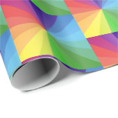 Colorful Geometric Cadeaupapier (Rol Hoek)