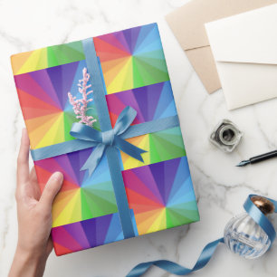 Colorful Geometric Cadeaupapier