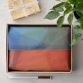 Colorful Geometric Decoupage Background Tissuepapier (Geschenk)