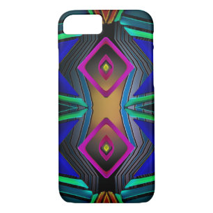Colorful Geometric Design iPhone 8/7 Hoesje