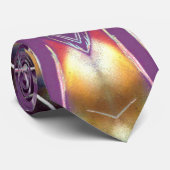 Colorful Geometric Design Stropdas (Opgerold)