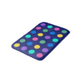 Colorful Geometric Dots Badmat (Gekanteld)