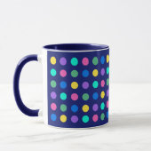 Colorful Geometric Dots Drinkware Design -  Mok (Links)