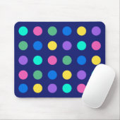 Colorful Geometric Dots Muismat (Met muis)