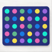 Colorful Geometric Dots Muismat (Voorkant)
