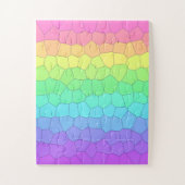 Colorful Geometric Easy Puzzle Legpuzzel (Verticaal)