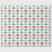 Colorful Geometric Harlequin Seamless Patroon Cadeaupapier (Vlak)
