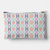 Colorful geometric ikat-style vertical pattern etui (Achterkant)
