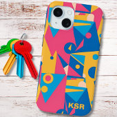 Colorful Geometric iPhone 15 Case