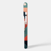 Colorful Geometric Lines Case-Mate iPhone Case (Achterkant / Links)